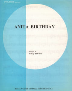 Partition de la chanson : Anita birthday