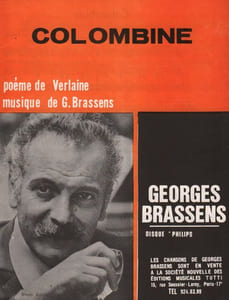 Partition de la chanson : Colombine