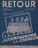 Partition de la chanson : Retour        . Les Compagnons de la Chanson - Roche Pierre - Aznavour Charles