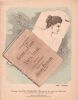Partition de la chanson : Entre les pages d'un vieux livre A Mademoiselle Lucienne Bréval de l'Opéra      Poésie .  - Busser Henri - de Pitesti Alex