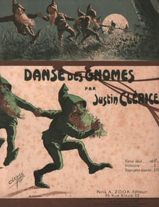 Partition de la chanson : Danse des Gnomes Rousseurs