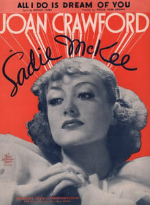 Partition de la chanson : All i do is dream of you Sadie Mc Kee