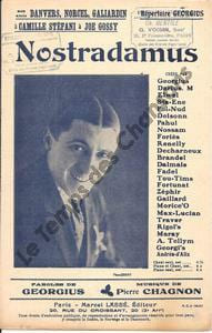 Partition de la chanson : Nostradamus Chanson humoristique