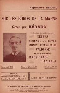 Partition de la chanson : Sur les bords de la Marne