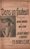 Partition de la chanson : Dans un fauteuil        Casino de Paris. Milton Georges,Myral Nina - Borel-Clerc Ch. - Briquet,Jacques-Charles