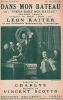 Partition de la chanson : Dans mon bateau  Viens dans mon bateau      . Raiter Léon - Scotto Vincent - Charlys