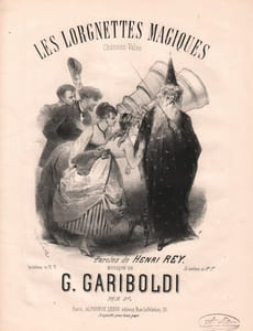 Partition de la chanson : Lorgnettes magiques (Les)