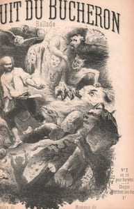 Partition de la chanson : Nuit du Bucheron (La)