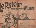 Partition de la chanson : Chant du retour (Le) Hommage au Maréchal Joffre    Affichette (33 cmx51 cm  (Pliée)   .  - Willems - Willems