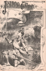 Partition de la chanson : Jeanne d'Arc Hommage à Madame la Baronne Petruccelli de la Cattina Ode Triomphale Poésie