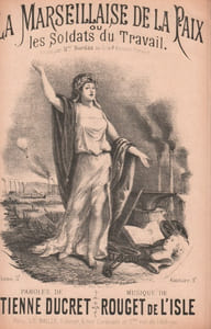 Partition de la chanson : Marseillaise de la Paix (La) Soldats du Travail (Les) Concert Parisien