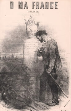 Partition de la chanson : O ma France ! . - Darcier Joseph - Clément Jean-Baptiste