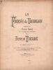 Partition de la chanson : Fiancée du Timbalier (La) Cette oeuvre a été exécutée aux Concerts du Châtelet, les 18 et 25 Mars 1888, sous la direction de ...