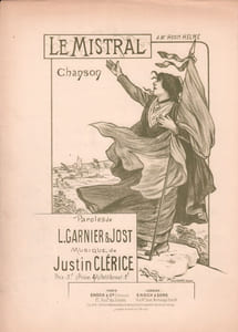 Partition de la chanson : Mistral (Le)        