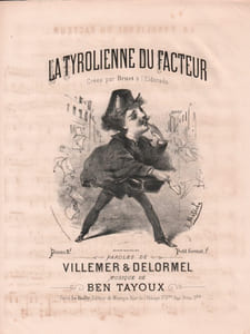 Partition de la chanson : Tyrolienne du facteur (La) Eldorado