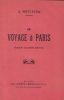 Partition de la chanson : Voyage à Paris (Un)       Saynète . Métivier Adolphe -  - Métivier Adolphe