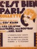 Partition de la chanson : C'est bien Paris  Collette      .  - Baer Abel - Varna Henri,Lelièvre Léo,Rouvray Fernand,Kahn Gus