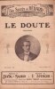 Partition de la chanson : Doute (Le)        . Bérard - Spencer Emile - Maubon,Bertal