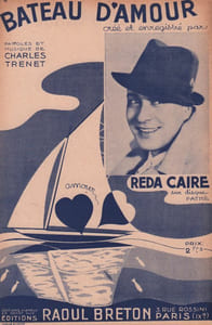 Partition de la chanson : Bateau d'amour