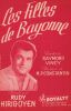 Partition de la chanson : Filles de Bayonne (Les)        . Hirigoyen Rudy - Constantin M.P. - Vincy Raymond