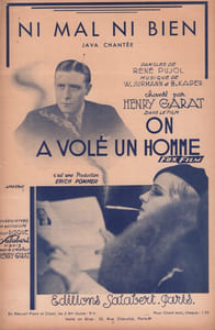 Partition de la chanson : Ni mal ni bien Avec Lili Damita On a volé un homme