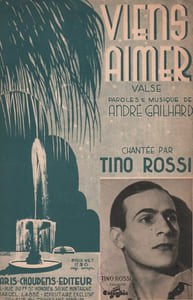 Partition de la chanson : Viens aimer