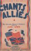 Partition de la chanson : Chants Alliés Recueil de 11 Chants Anglais et Américains recueillis et arrangée par Daniel White : -Yankee Doodle - Star ...
