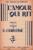 Partition de la chanson : Amour qui rit (L')        . Fragson Harry - Christiné - Christiné