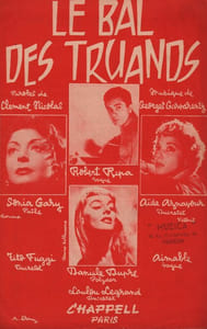 Partition de la chanson : Bal des truands (Le)