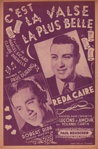 Partition de la chanson : C'est la valse la plus belle Leçons d'amour