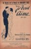 Partition de la chanson : Je vous aime ...        Marigny.  - Mercier René - Pothier Charles L.,Bataille Henri