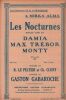 Partition de la chanson : Nocturnes (Les)        . Monty,Damia,Dalbret,Trébor Max - Gabaroche Gaston - Cluny Charles,Le Peltier Raoul