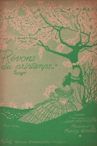 Partition de la chanson : Rêvons du printemps