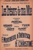 Partition de la chanson : Trésors de ma mie (Les)     Edition 1945   . Perval,Gouin Fred,Joanyd,Bérard,Dufort,Yvain - Christiné - Trébitsch,Mortreuil ...