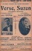 Partition de la chanson : Verse, Suzon     Tranche fragilisée  Chanson marche . Raiter Léon,Bertal,Bervyl,Ketty Mary,Sandrey,Grégoire - Scotto ...