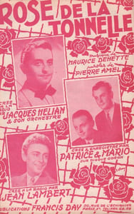 Partition de la chanson : Rose de la tonnelle