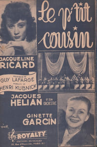Partition de la chanson : P'tit cousin (Le)        