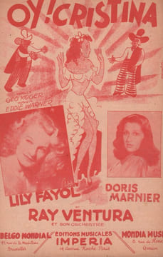 Partition de la chanson : Oy ! Cristina . Fayol Lily,Ventura Ray,Marnier Doris - Warner Eddie - Koger Géo