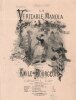 Partition de la chanson : Véritable Manola (La) Boléro-Séguidille pour Soprano       .  - Bourgeois Emile - Gautier Théophile