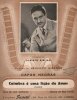 Partition de la chanson : Coimbra é uma liçao de amor      Capas negras  . Ribeiro Alberto - Ferrao Raul - Galhardo