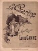 Partition de la chanson : Czarine (La)     Feuillet séparé    .  - Ganne Louis - 