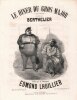 Partition de la chanson : Diner du Gros Majar (Le)       Scène Comique . Berthelier - Lhuillier Edmond - Lhuillier Edmond