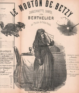 Partition de la chanson : Mouton de Betzy (Le)       Chansonnette Théâtre du Palais Royal