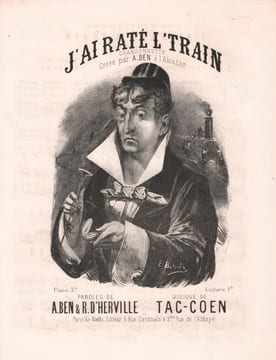 Partition de la chanson : J'ai raté l'train       Chansonnette Alcazar. Ben Armand - Tac-Coen - d'Herville René,Ben Armand