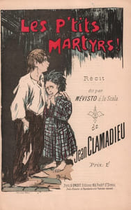 Partition de la chanson : P'tits martyrs (Les) Récit Scala