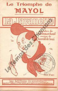 Partition de la chanson : Javanette (La)