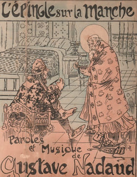 Partition de la chanson : Epingle sur la manche (L') . - Nadaud Gustave - Nadaud Gustave