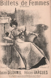 Partition de la chanson : Billets de femmes        