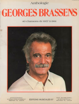 Partition de la chanson : Georges Brassens Anthologie volume 2 Quarante chansons de 1957 à 1961 . Quelques photos accompagnent l’album . ...