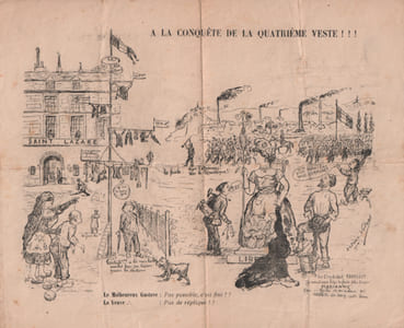 Partition de la chanson : Lamentations de Gustave (Les) A la conquête de la quatrième veste !!! Feuille volante